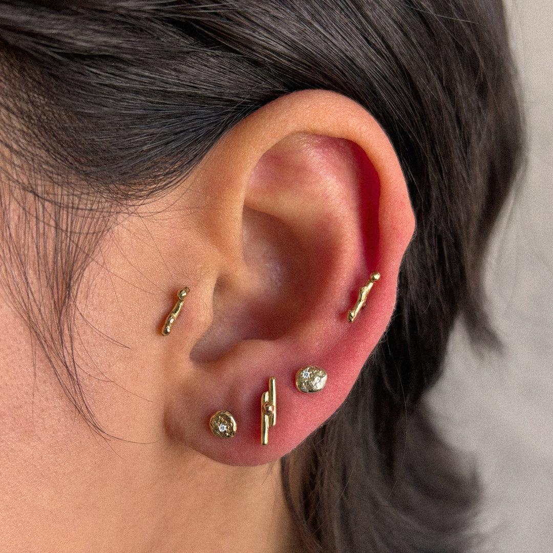 Piercing Tátil Palito Ouro