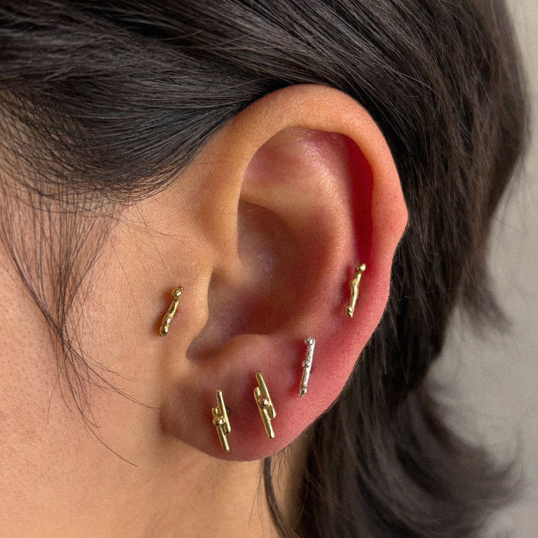 Piercing Tátil Palito Ouro
