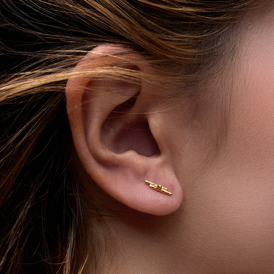 Brinco Tátil Palito II Ouro