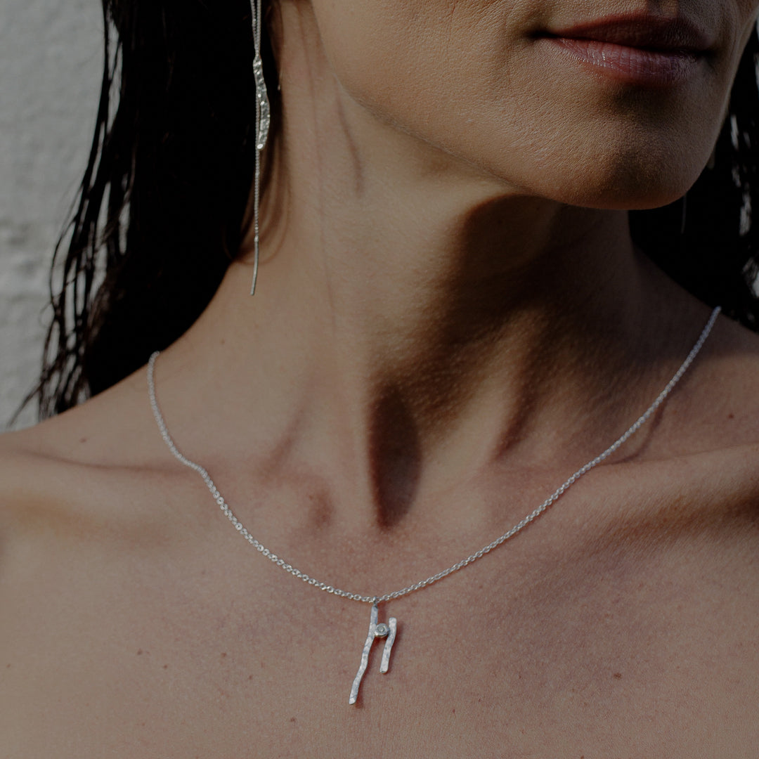 Colar Minimal Prata