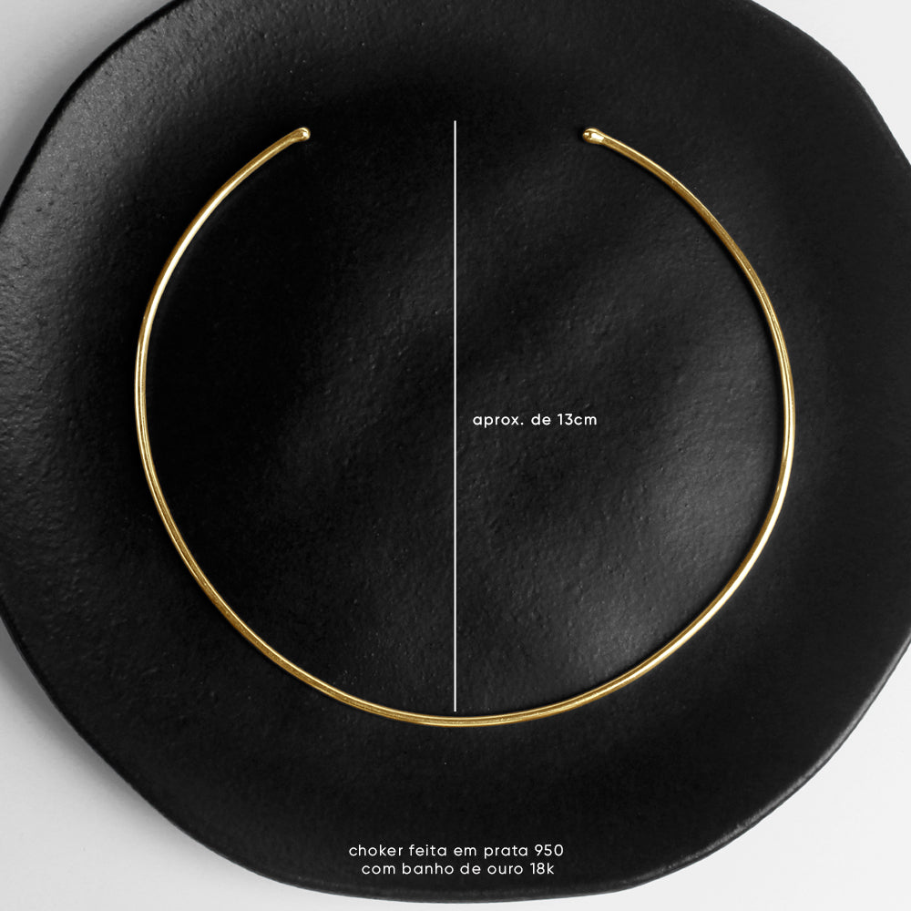 Choker Treasure Golden