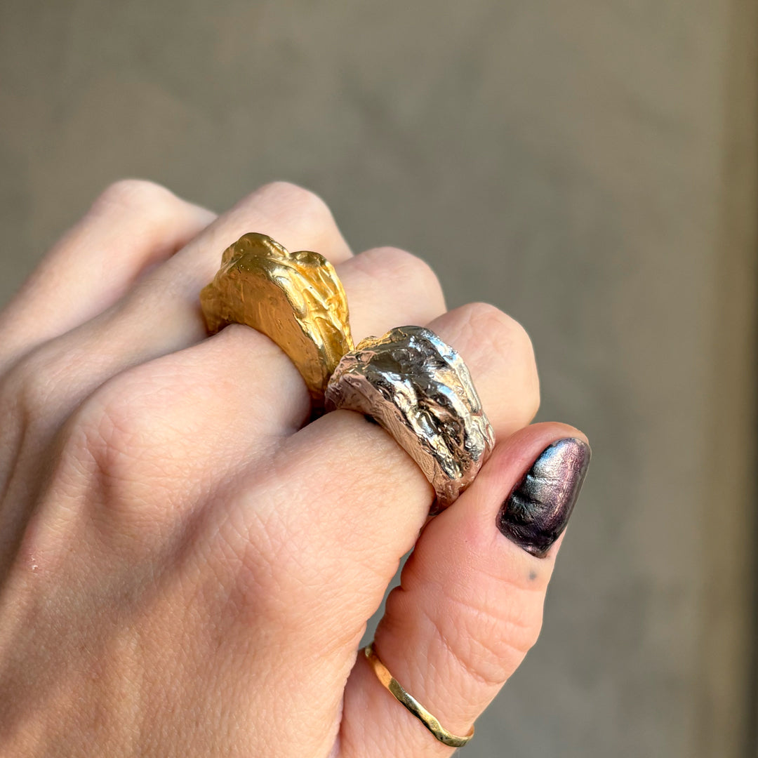 Anel Montanha Golden