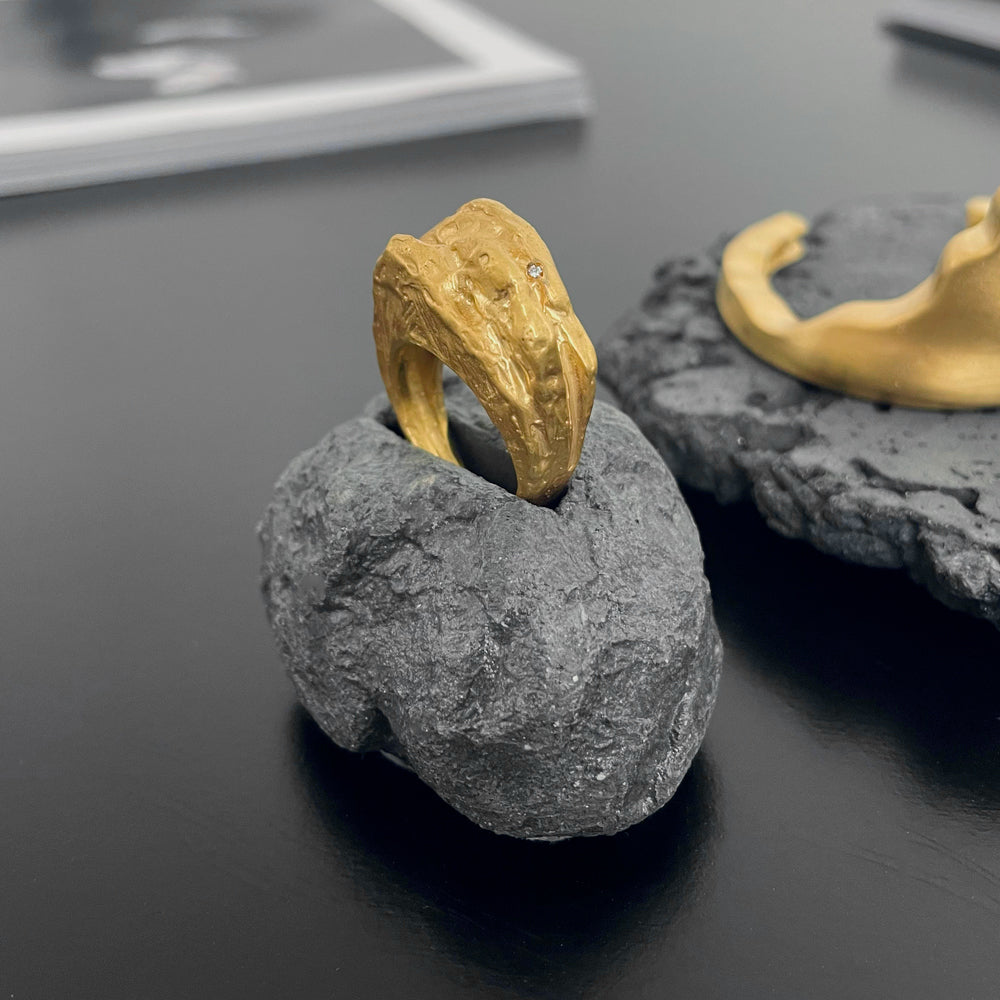 Anel Montanha Golden