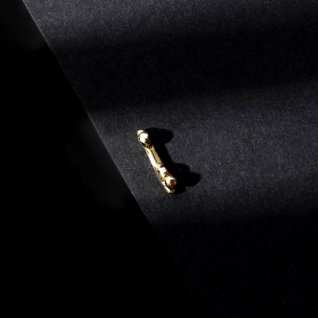 Piercing Tátil Palito Ouro