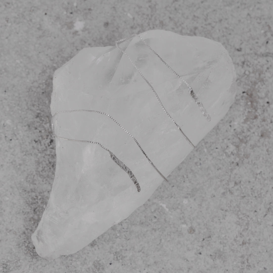 Brinco Minimal Prata