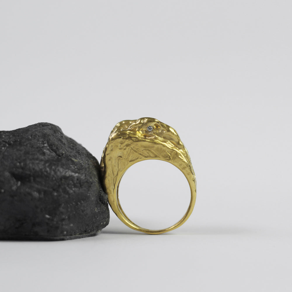 Anel Montanha Golden