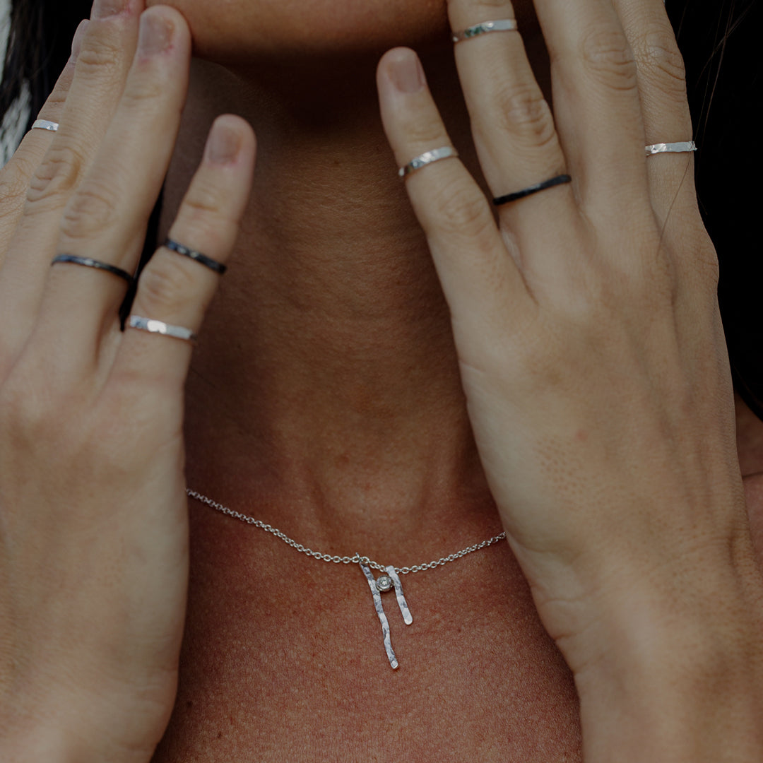 Bracelete Minimal Prata