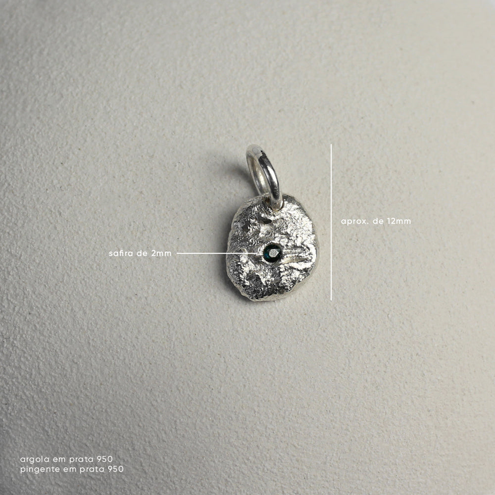 Pingente Treasure Safira